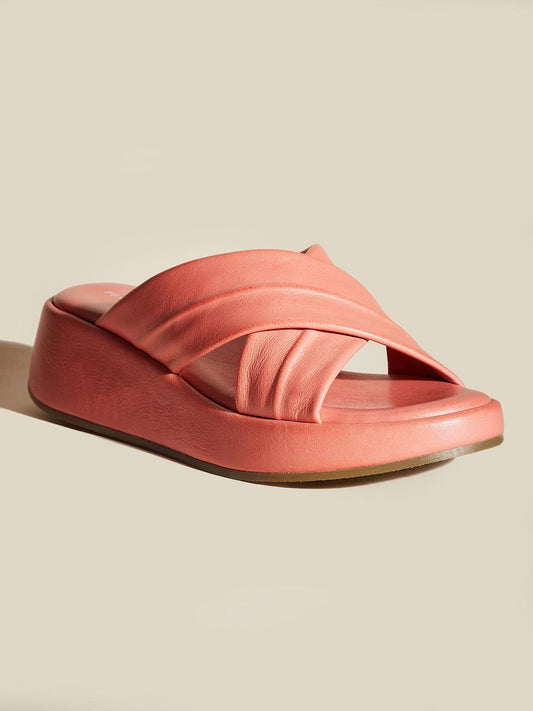 Florena Leather Wedge