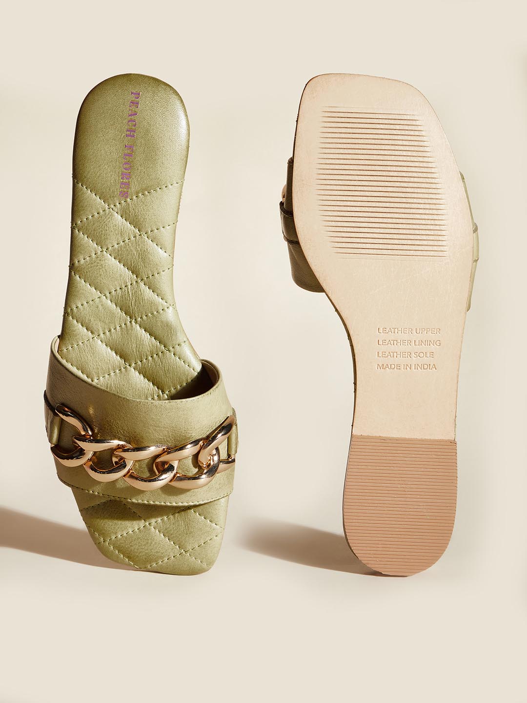 Allison Leather Flats