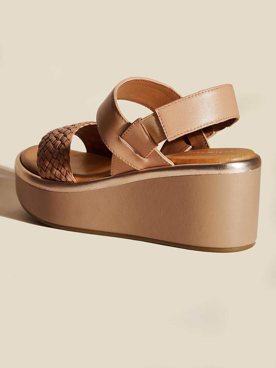 Giselle Leather Wedge