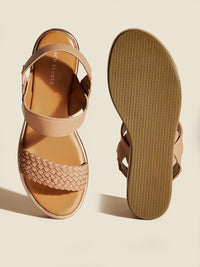 Giselle Leather Wedge