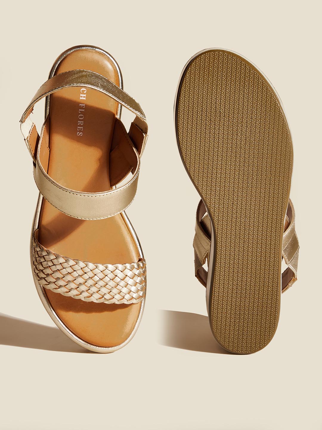 Giselle Leather Wedge