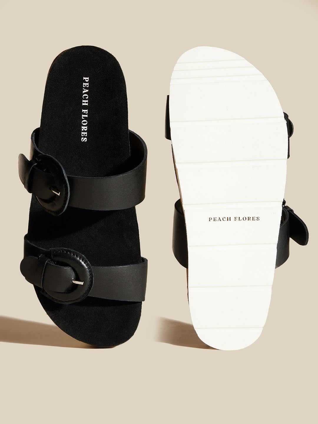 Esther Leather Slides
