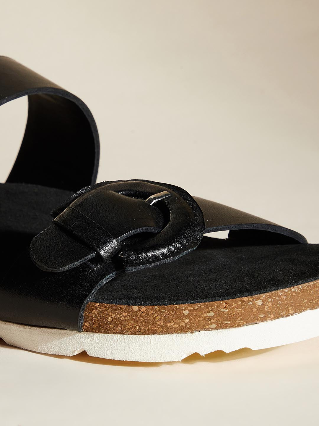 Esther Leather Slides