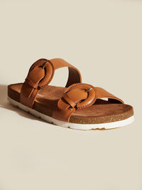 Esther Leather Slides