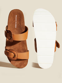 Esther Leather Slides