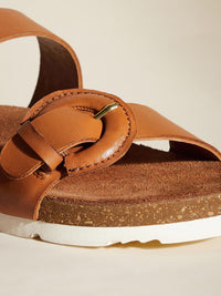 Esther Leather Slides