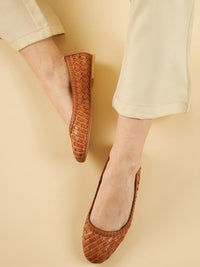 Amaya Leather Flats