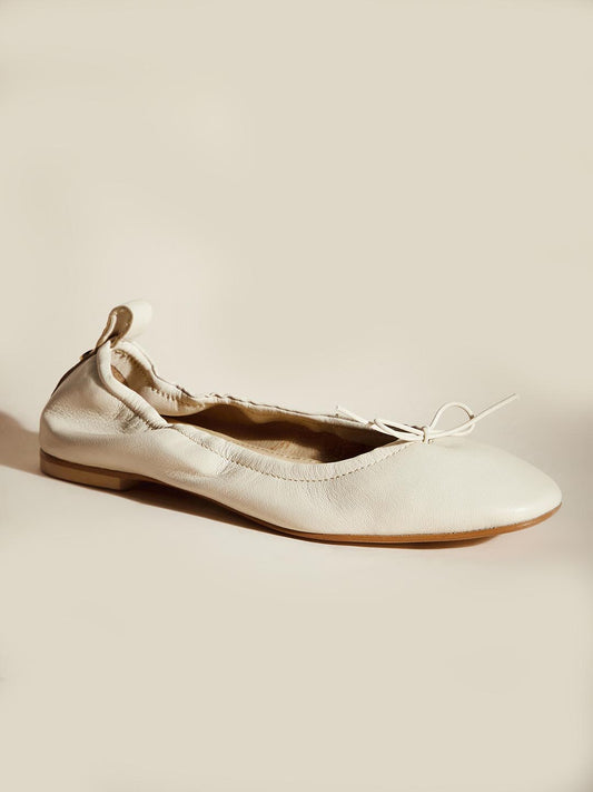 Adalyn Leather Ballet Flats
