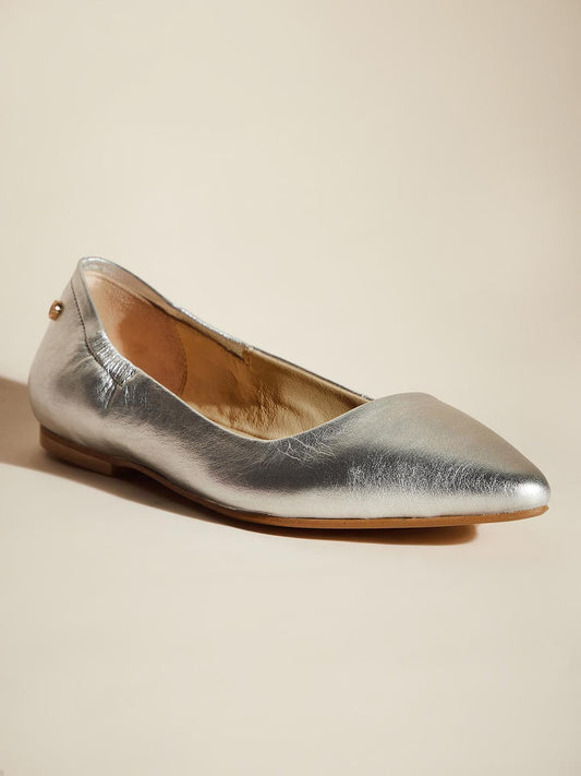 Amara Leather Flats