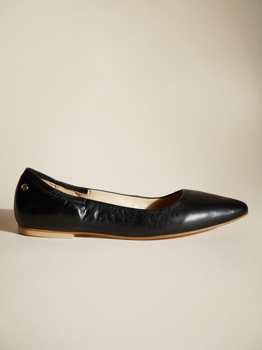 Amara Leather Flats