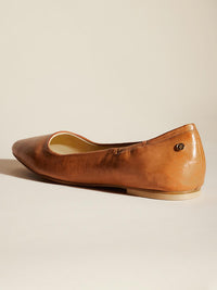 Amara Leather Flats