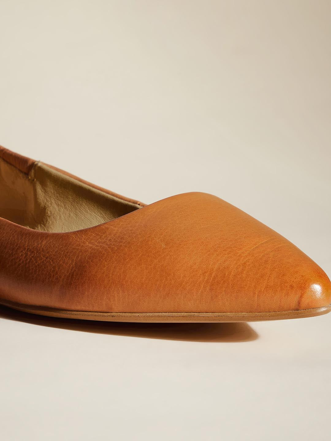 Amara Leather Flats