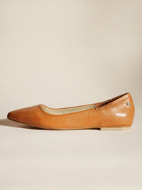Amara Leather Flats