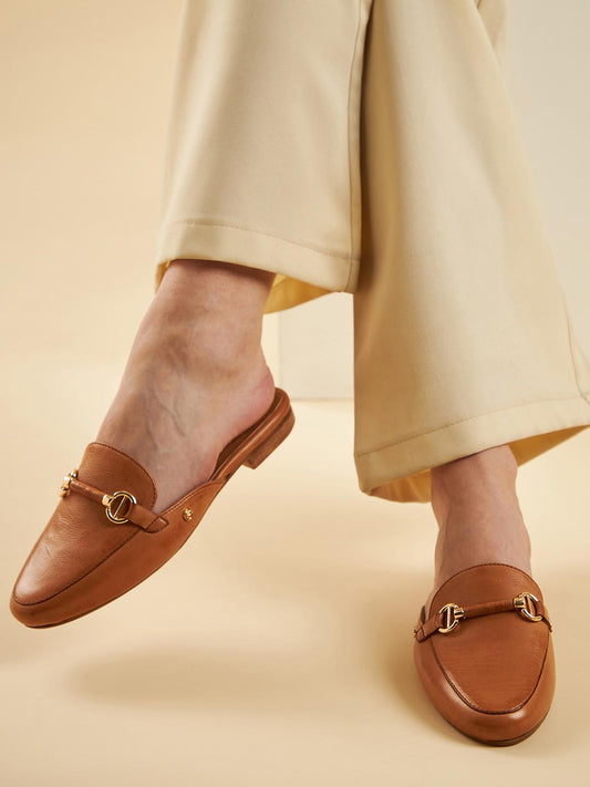 Sloane Leather Mules
