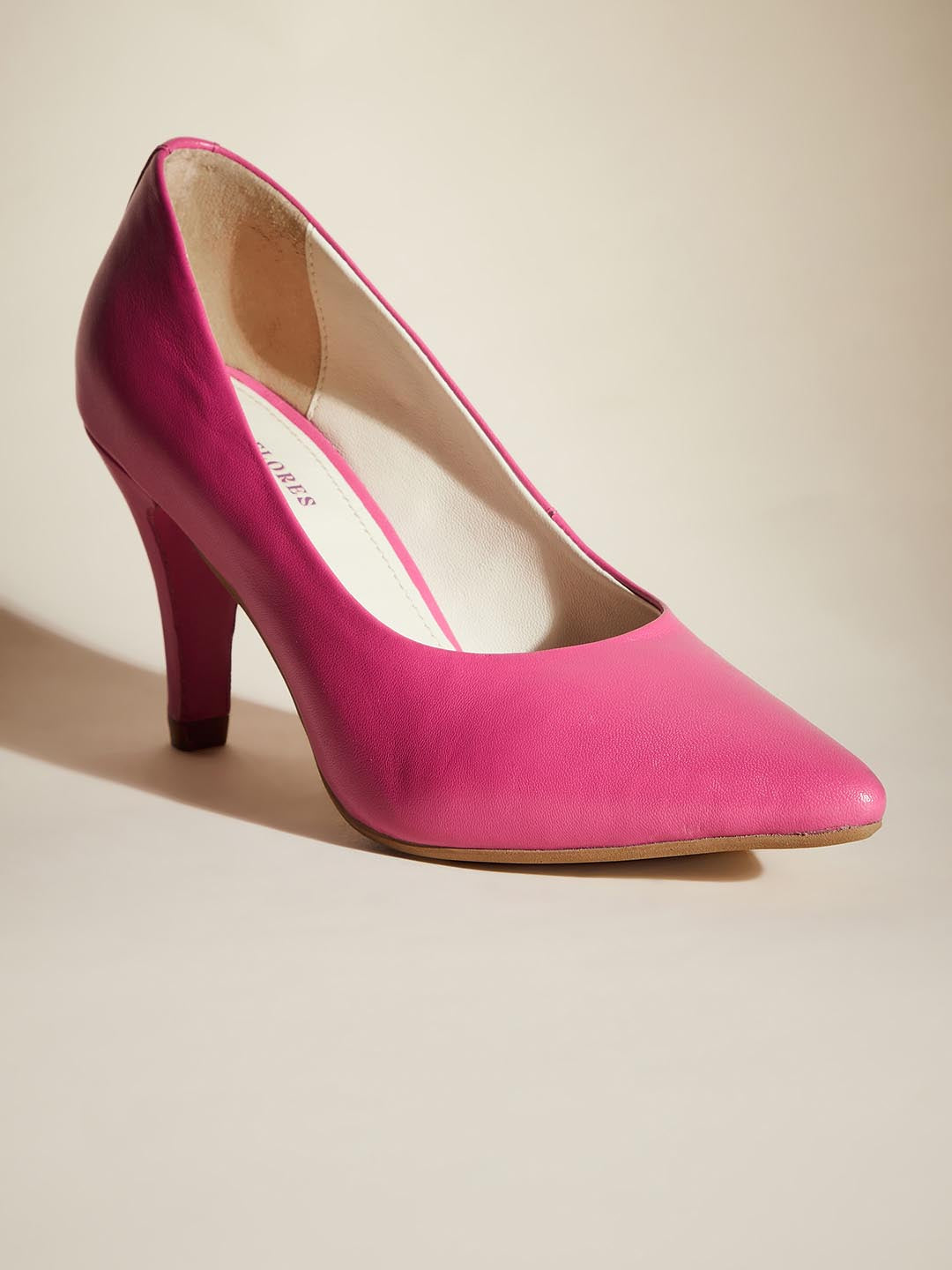 Chloe - Black Leather Scalloped Block Heel | Classic heels, Heels, Chloe  shoes