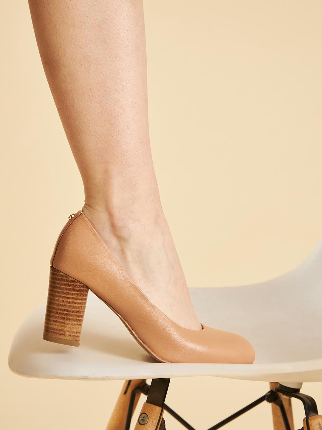 Isabel Leather Heels