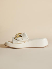 Venezia Leather Wedge