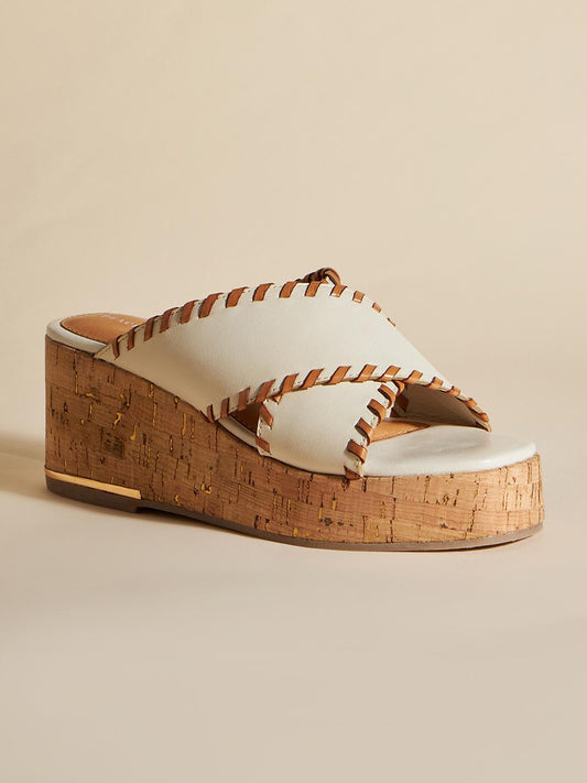 Clarisse Leather Wedge