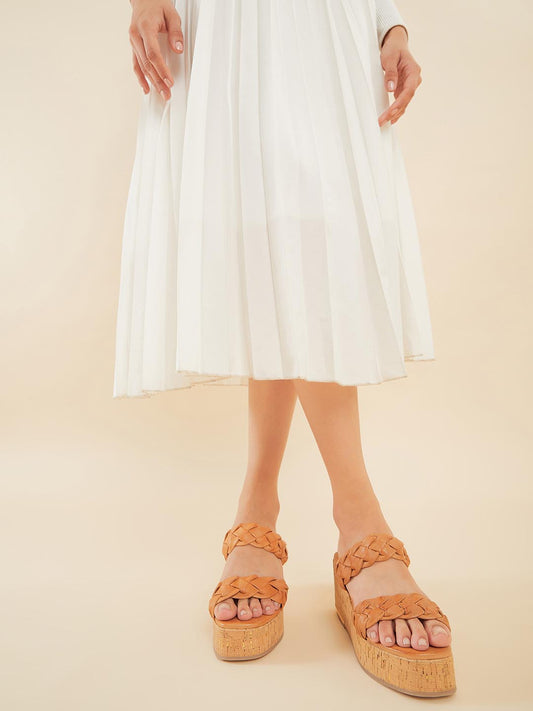 Sorrento Leather Wedge