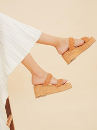 Sorrento Leather Wedge
