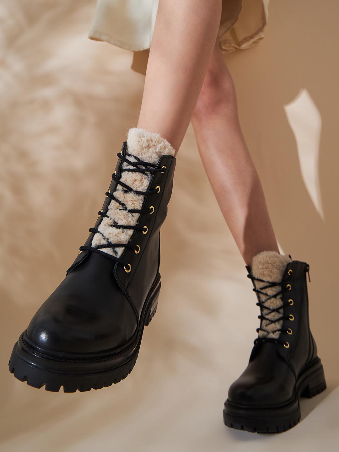 Audrey Leather Boots