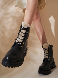 Audrey Leather Boots