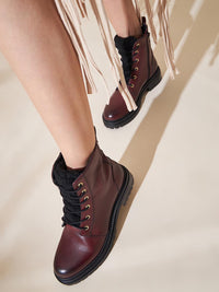 Audrey Leather Boots