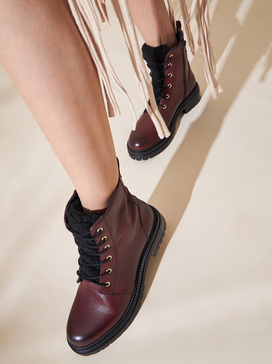Audrey Leather Boots
