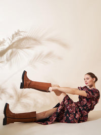 Evelyn Leather Boots