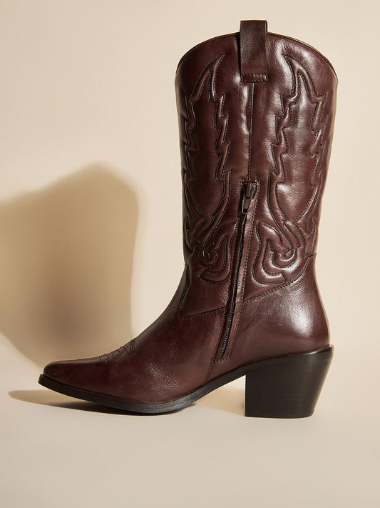 Grace Leather Boots