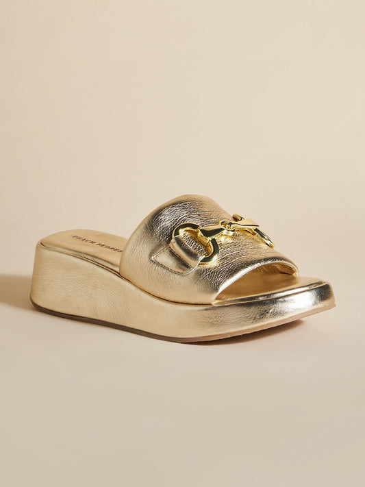 Venezia Leather Wedge