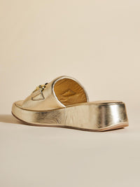 Venezia Leather Wedge