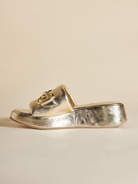 Venezia Leather Wedge